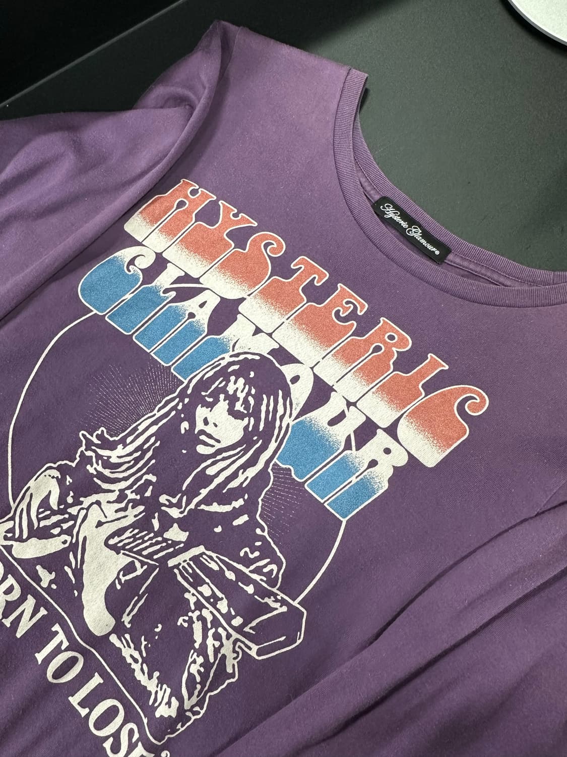 히스테릭글래머 퍼플 긴팔 롱슬리브 상품이미지3