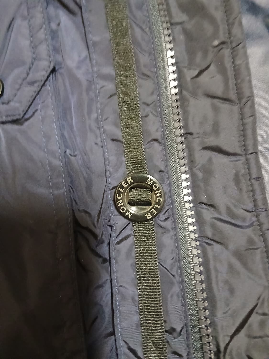 몽클레어 남자 네이비 바람막이 상품이미지4