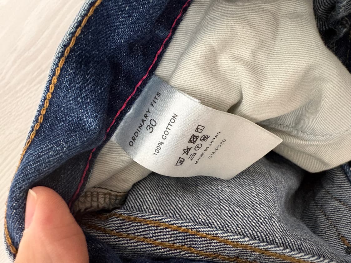 Ordinary Fits 5 포켓 앵클 데님 상품이미지3