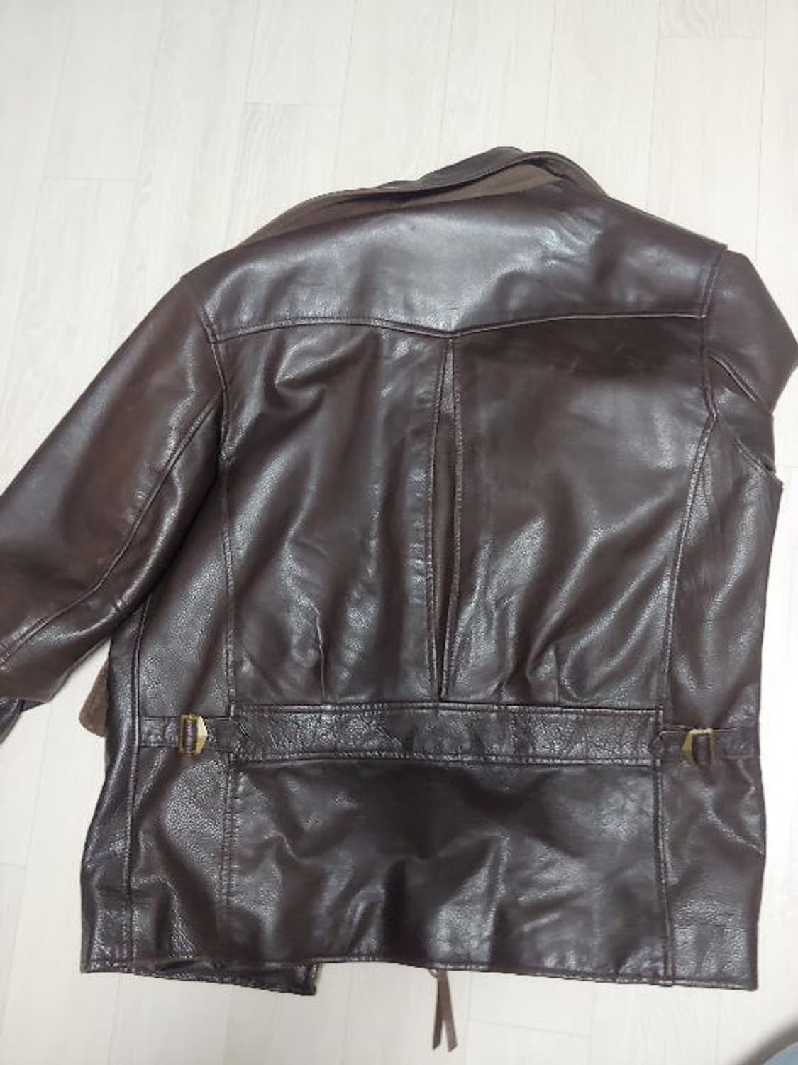 골든베어 가죽 스포츠자켓 m (100) 상품이미지2