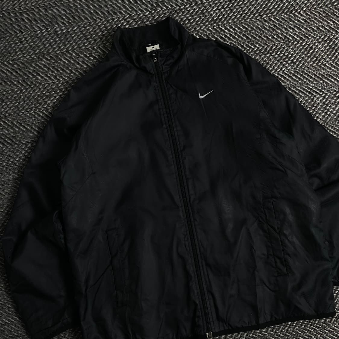 나이키 스우시로고 블랙 바람막이 자켓y 3607 상품이미지1