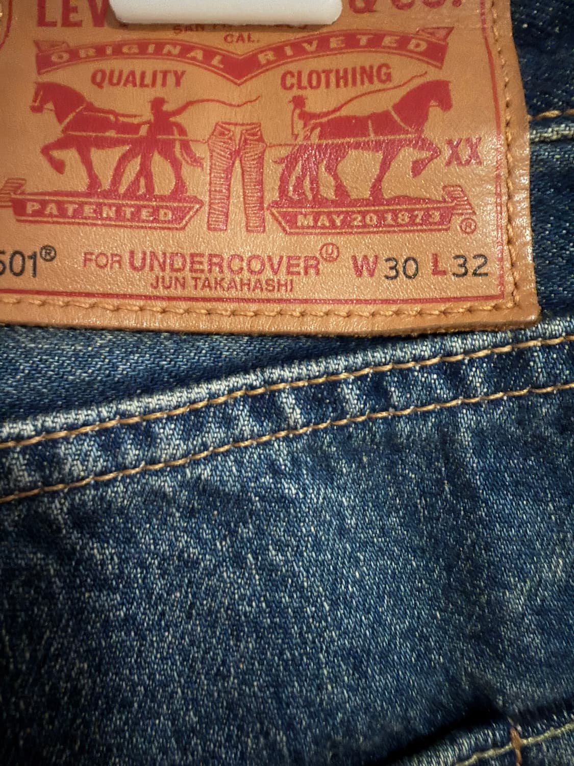 언더커버 x 리바이스 17AW 데님 상품이미지4