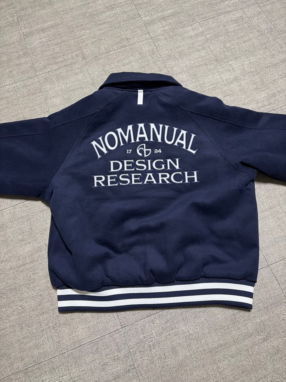 노매뉴얼 바시티자켓 상품이미지7