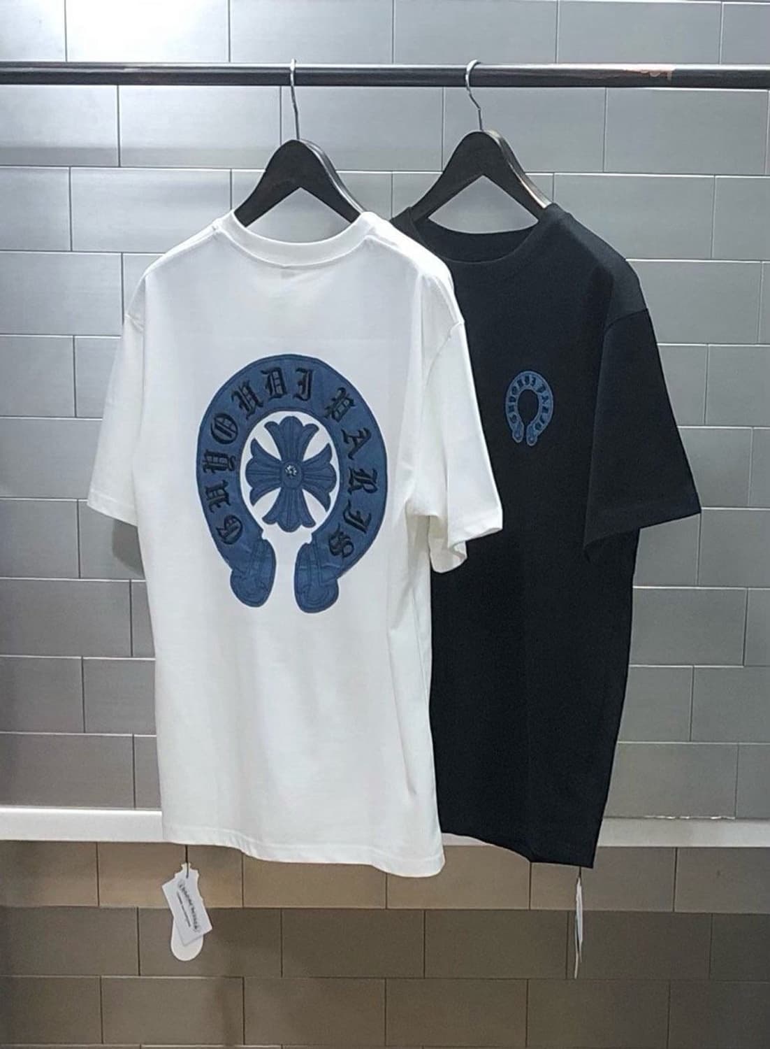 크럼하츠 데님패치 반팔 티셔츠 상품이미지4