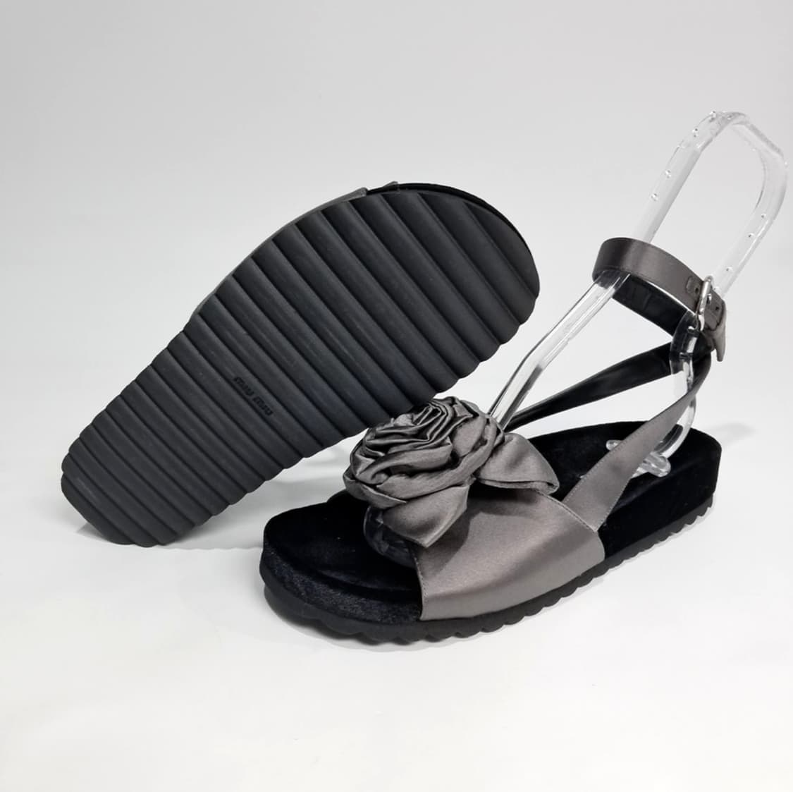 미우미우 새틴 샌들 상품이미지2