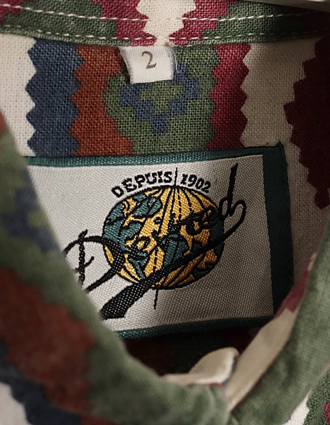 Depuis 1902 Devited Pattern Shirts 상품이미지6