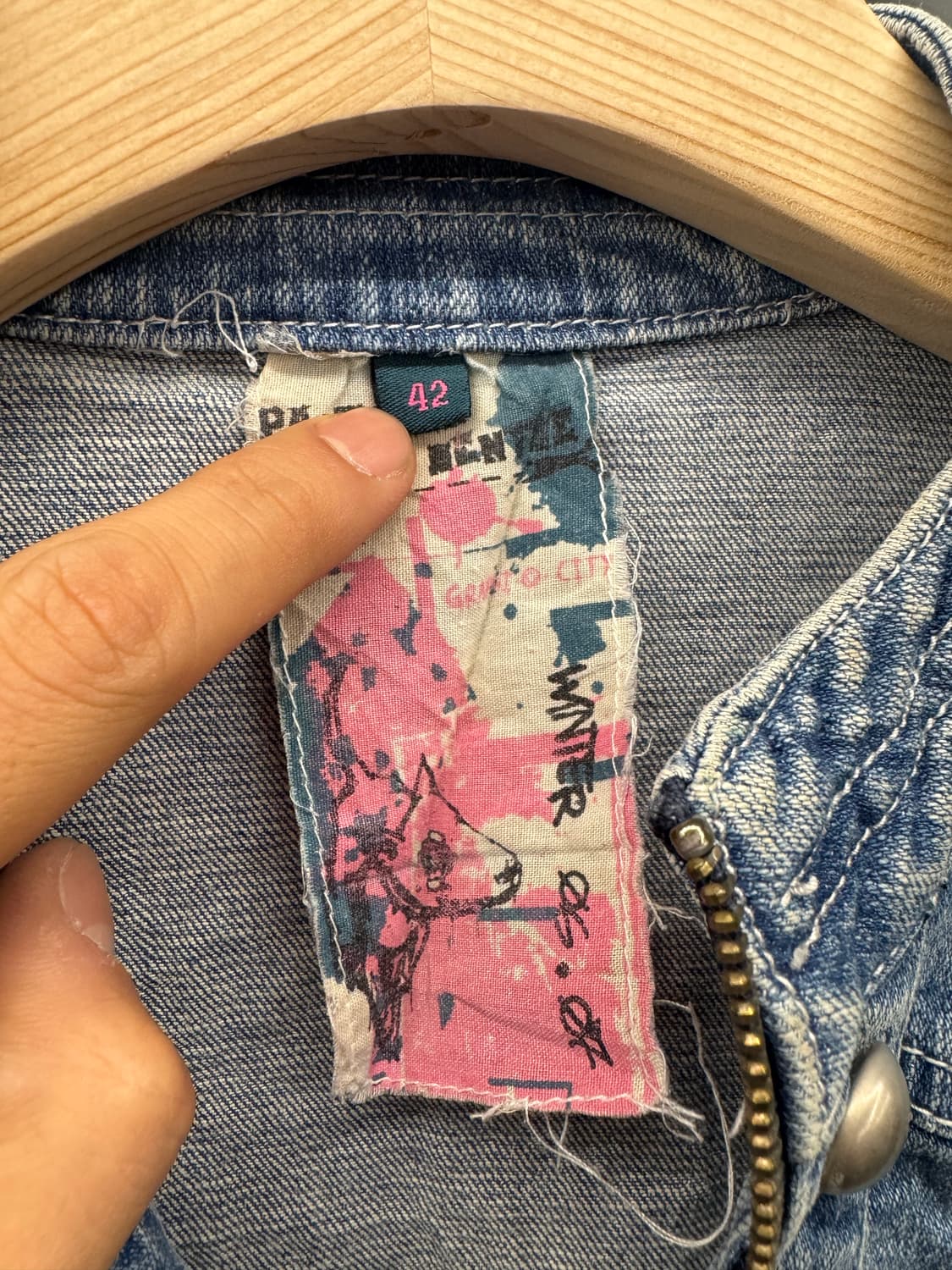 American vintage 데님자켓 상품이미지3