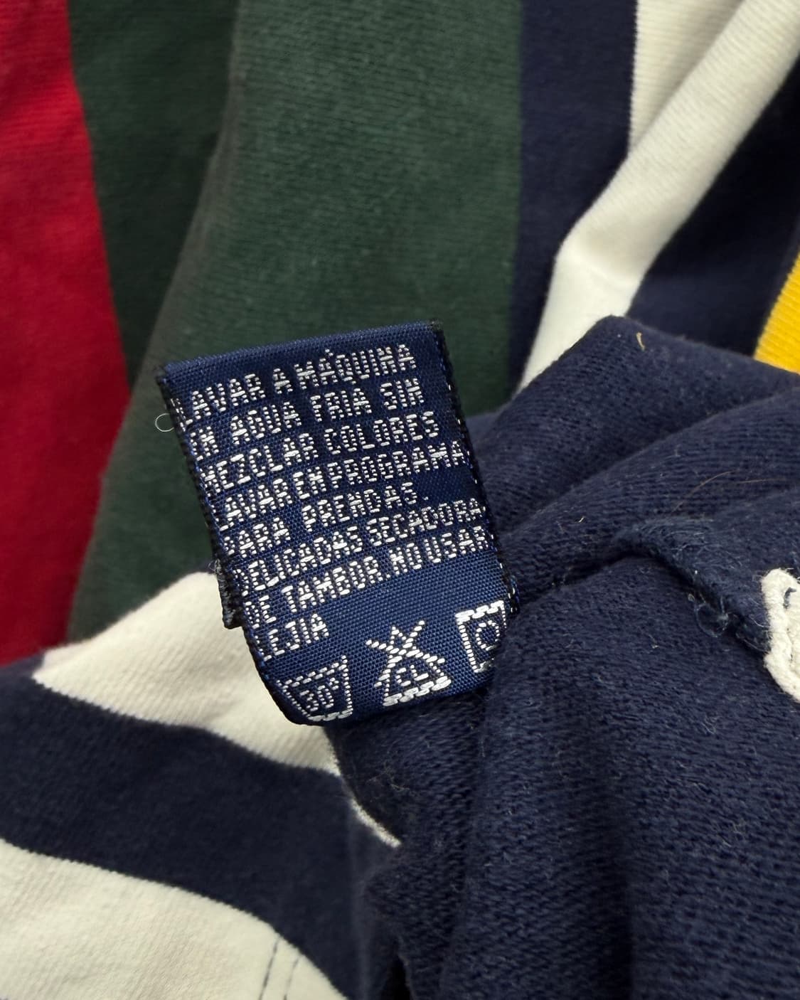 노티카 90s 컬러블럭 럭비 폴로 셔츠 상품이미지7