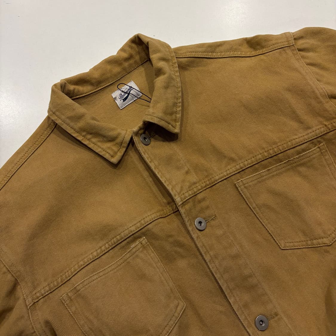 [L] 파르티멘토 데님 자켓 노랑 옐로우 C524 상품이미지3