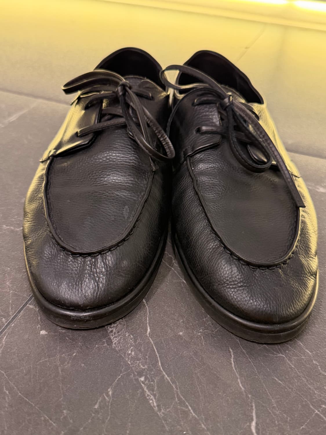 오라리 소프트 레더 보트 덱 슈즈 상품이미지6