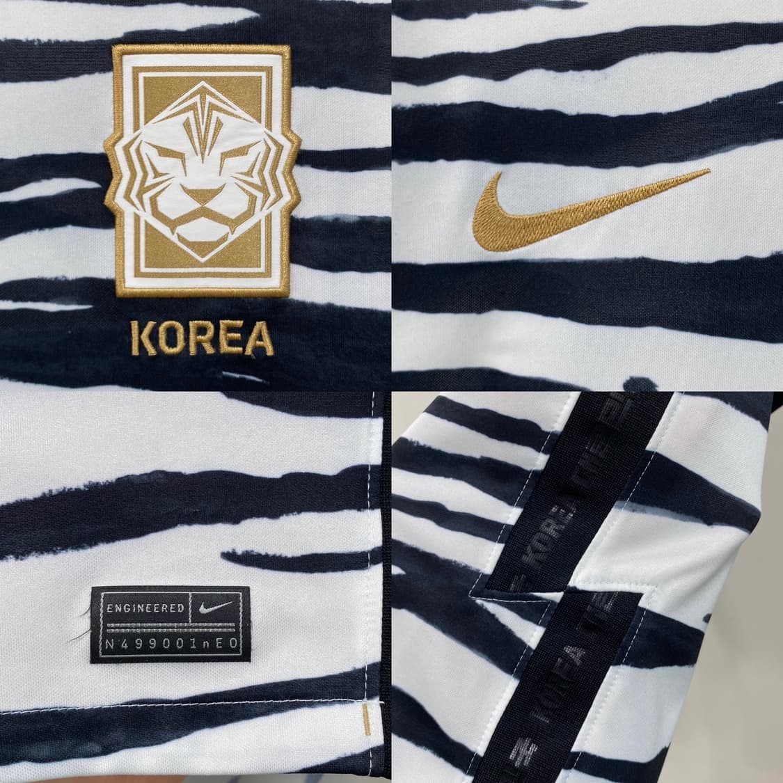 나이키 20-22 축구대표팀 노마킹 어웨이 유니폼 상품이미지4