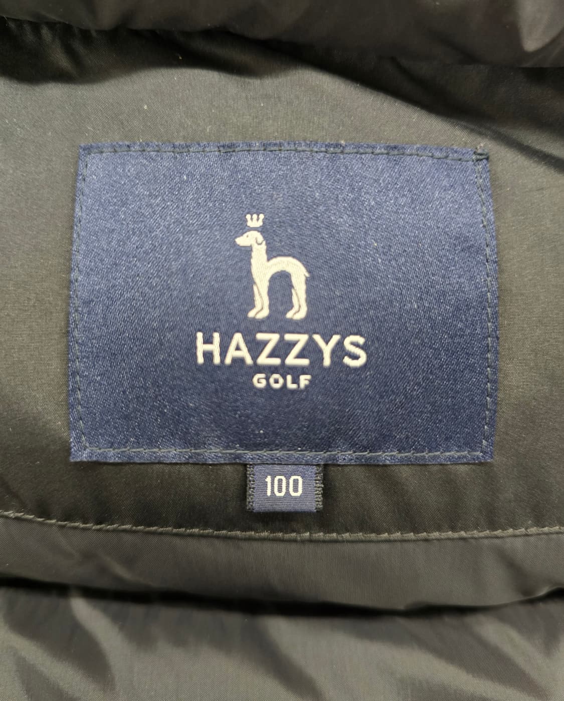 헤지스 골프 여성 덕다운 롱패딩.  
싸이즈 100 상품이미지4