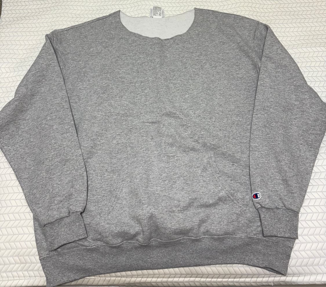 챔피온 피마원 맨투맨 블랙,그레이 / 2XL 상품이미지7