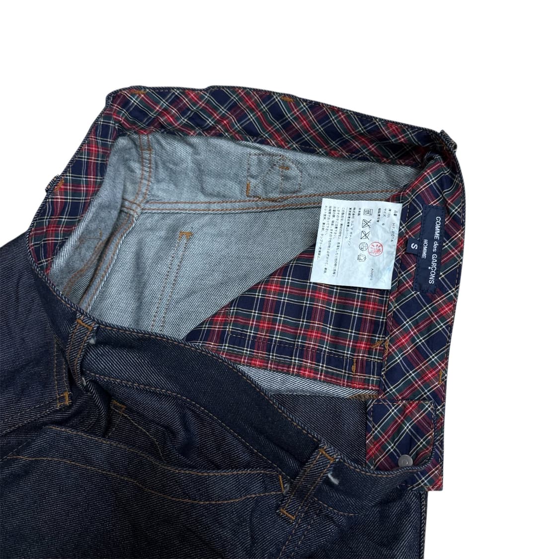 꼼데가르송 옴므 빅 포켓 신치백 데님 상품이미지6