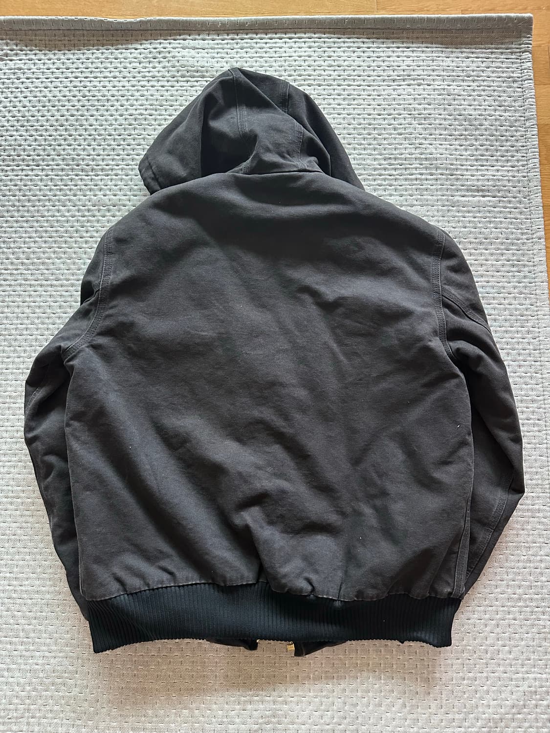 [M] 칼하트 j130 샌드스톤 덕 액티브 자켓 블랙 상품이미지3