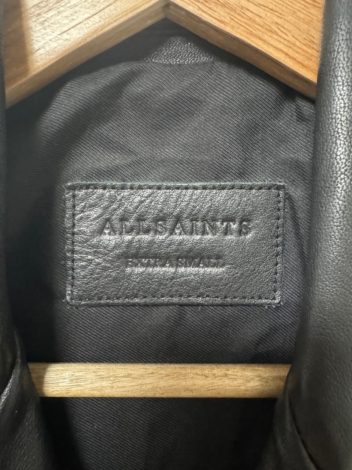 올세인츠 가죽 라이더 자켓 XS 상품이미지4