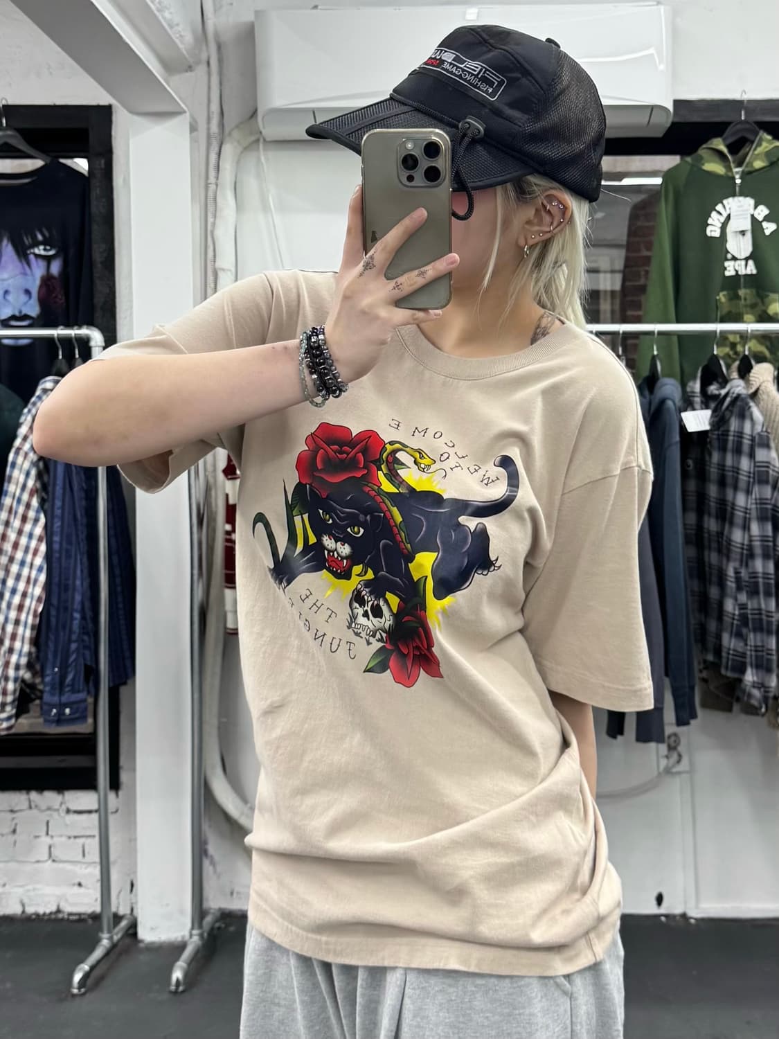 건즈 앤 로지스 올드스쿨 티셔츠 상품이미지3