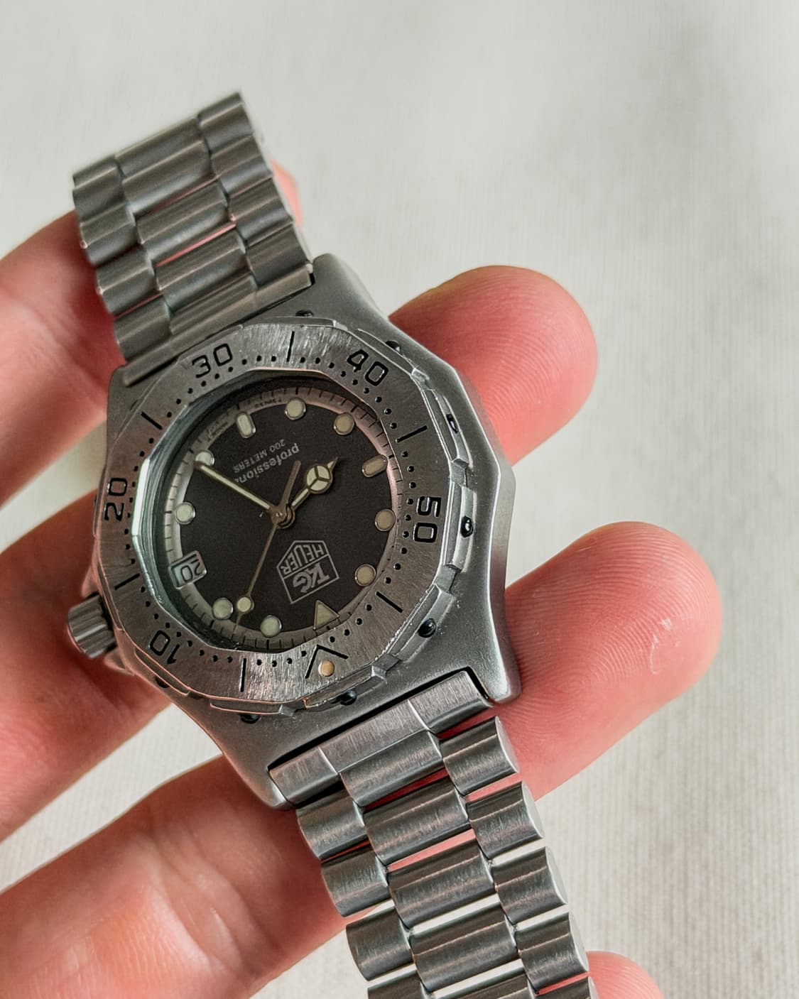 태그호이어3000 그레이 다이얼 36mm 상품이미지8