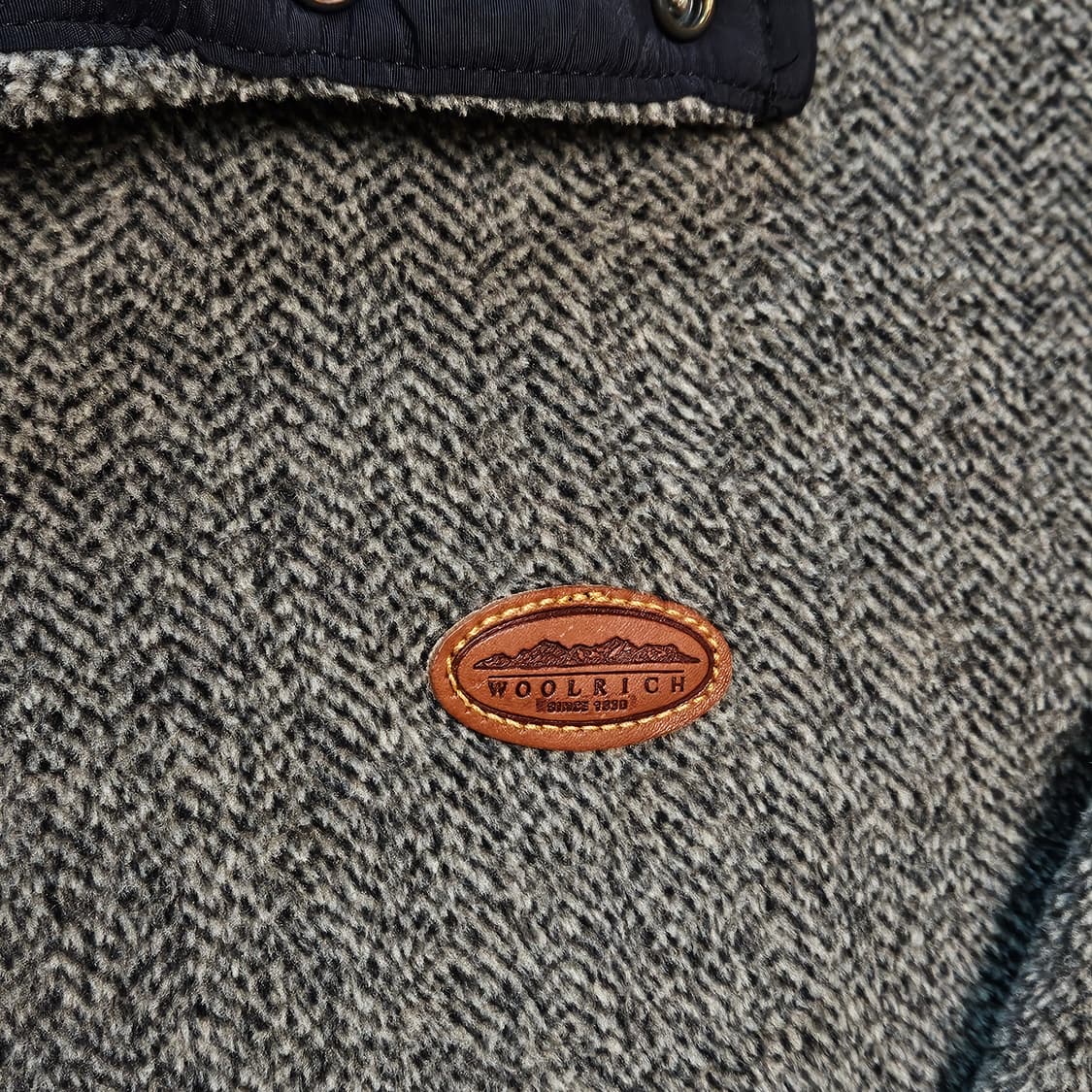 90s 울리치 헤링본 플리스 스냅티 상품이미지2