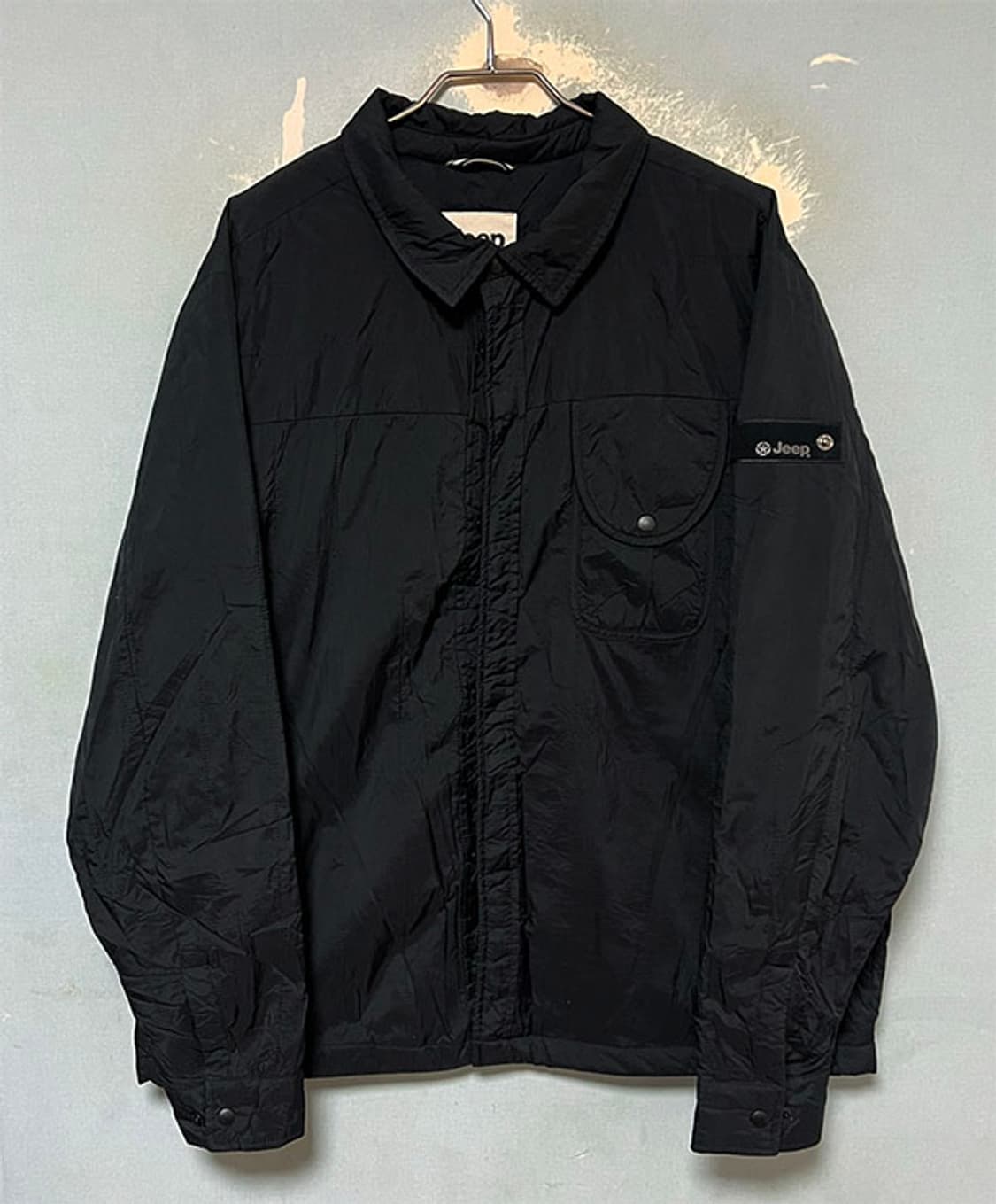 JEEP 지프 남자 경량패딩 셔츠자켓 추동복 XXL 110 상품이미지1