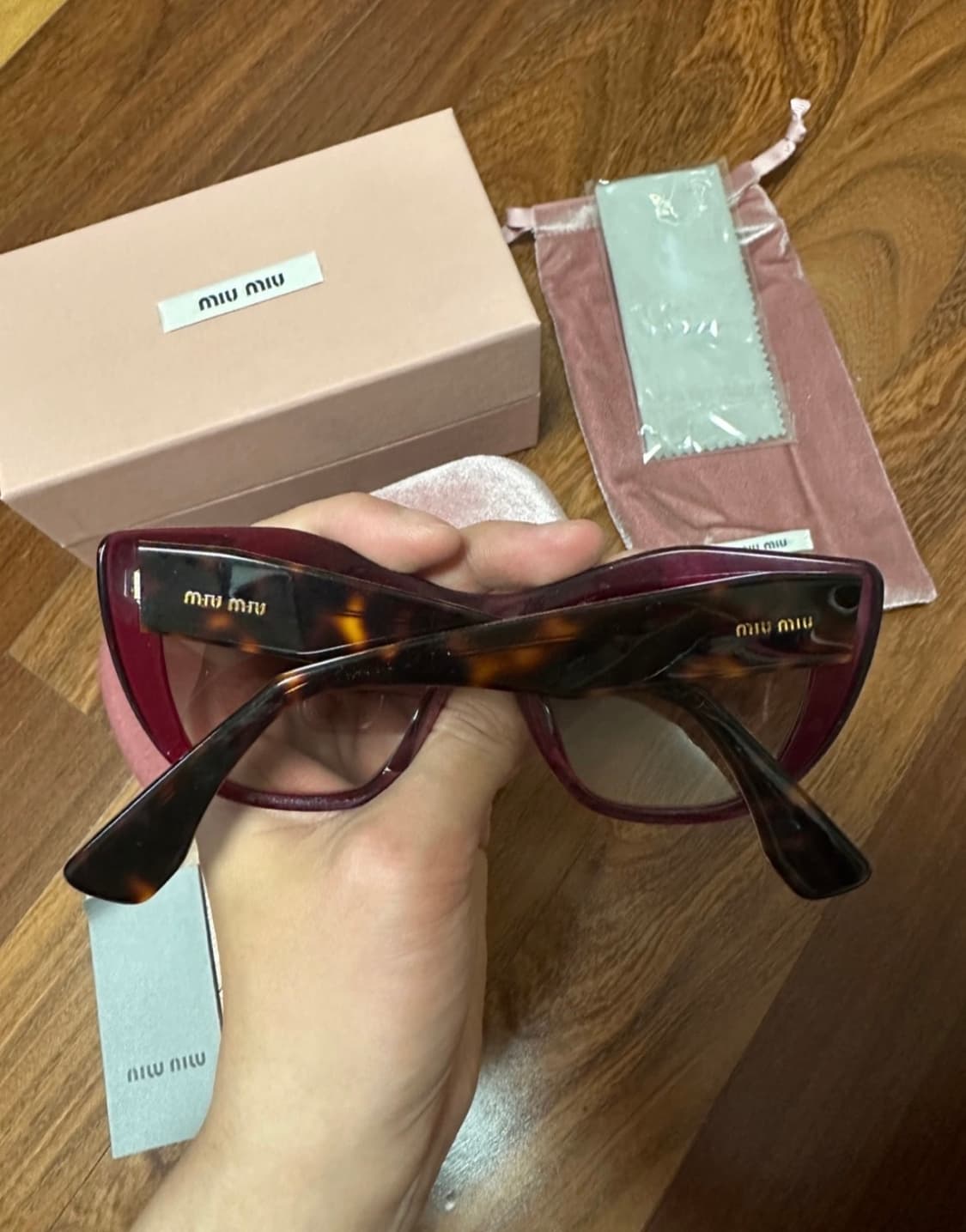 미우미우 miumiu 선글라스 새상품 상품이미지3