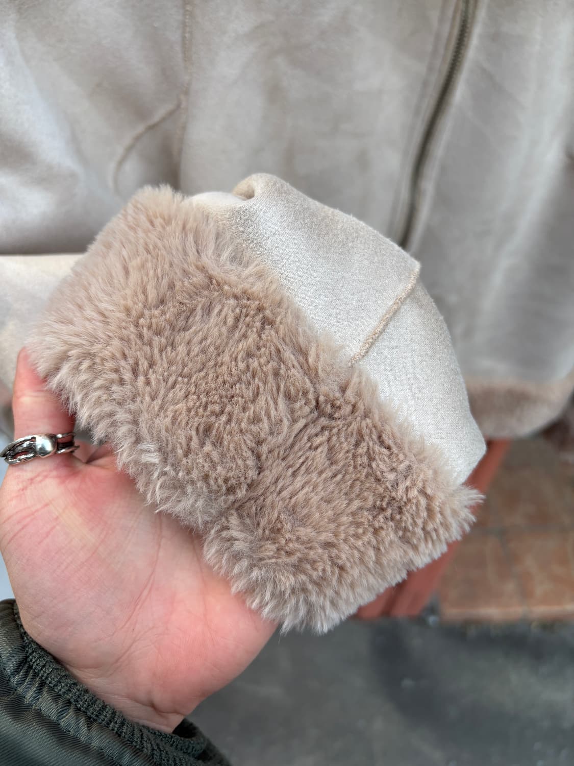 Japanese Vintage 스웨이드 무스탕 상품이미지2