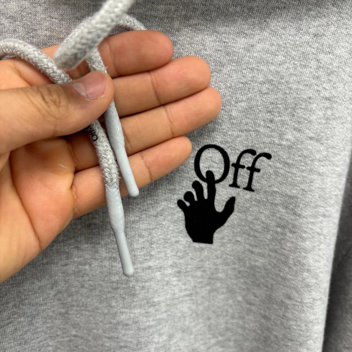 [XL]오프화이트 에로우 후드티 상품이미지2