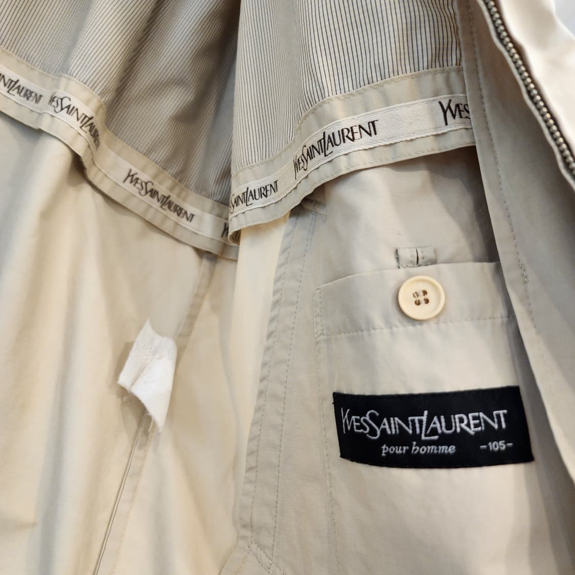 입생로랑 집업 바람막이 아이보리(105) 상품이미지4