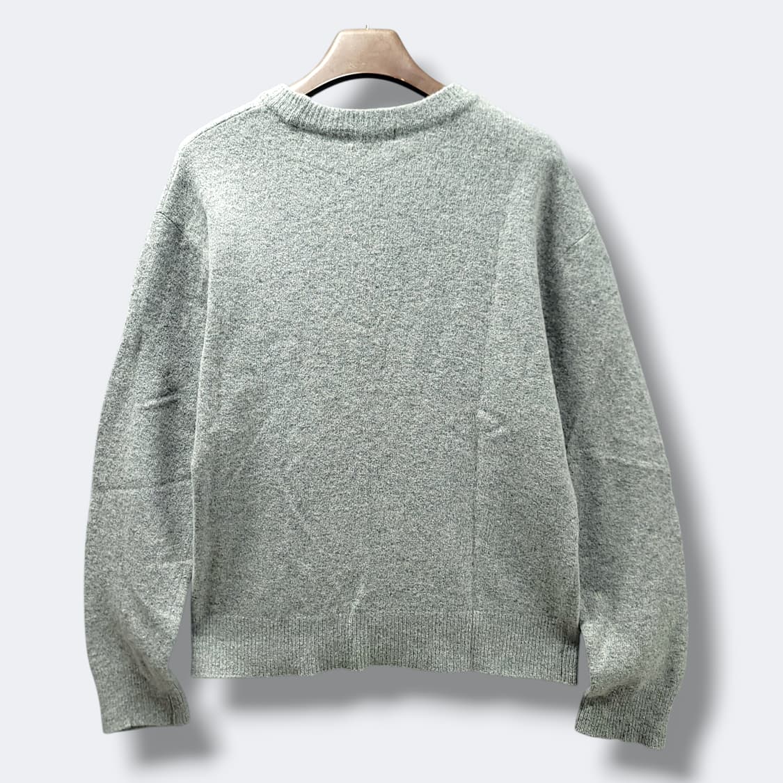 [L] 캉골 멜란지그레이 빅 심볼 니트 상품이미지2