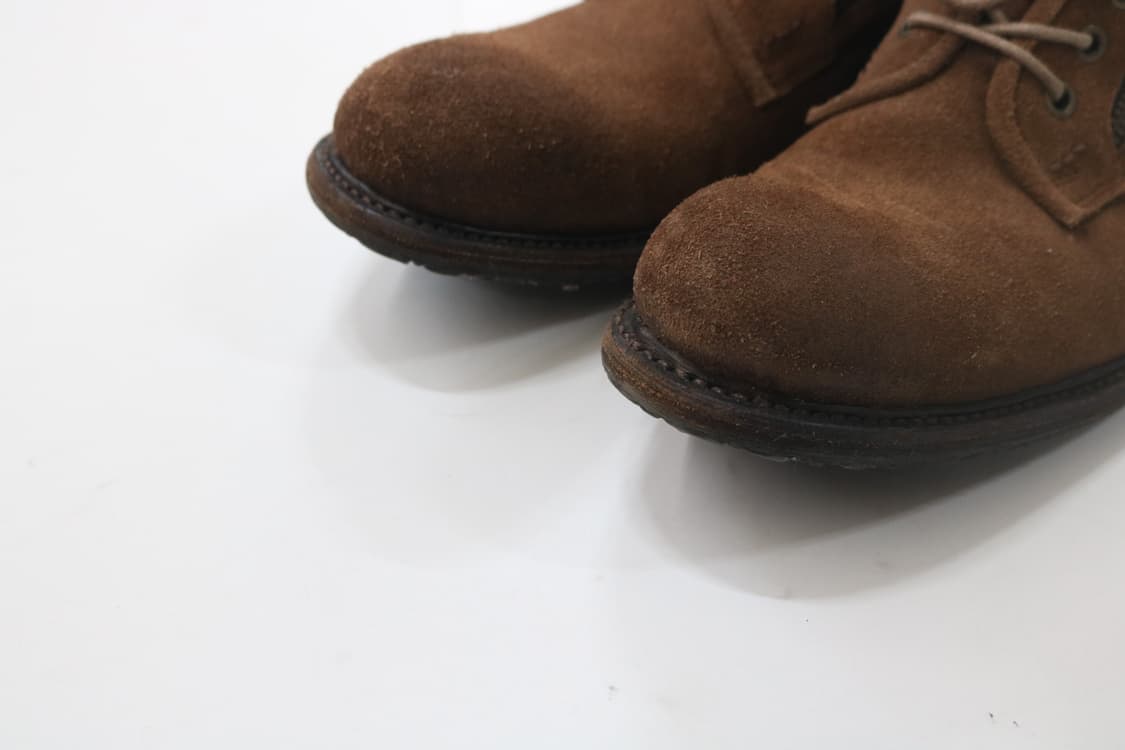 알프레도 바니스터 빈티지 브라운 스웨이드 레이스업 지퍼 부츠 (41) 상품이미지5