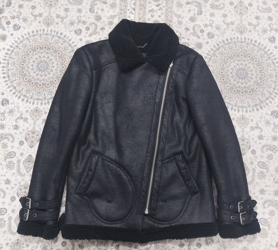 아메리칸이글 블랙 무스탕 자켓 S (55반-66) 상품이미지1