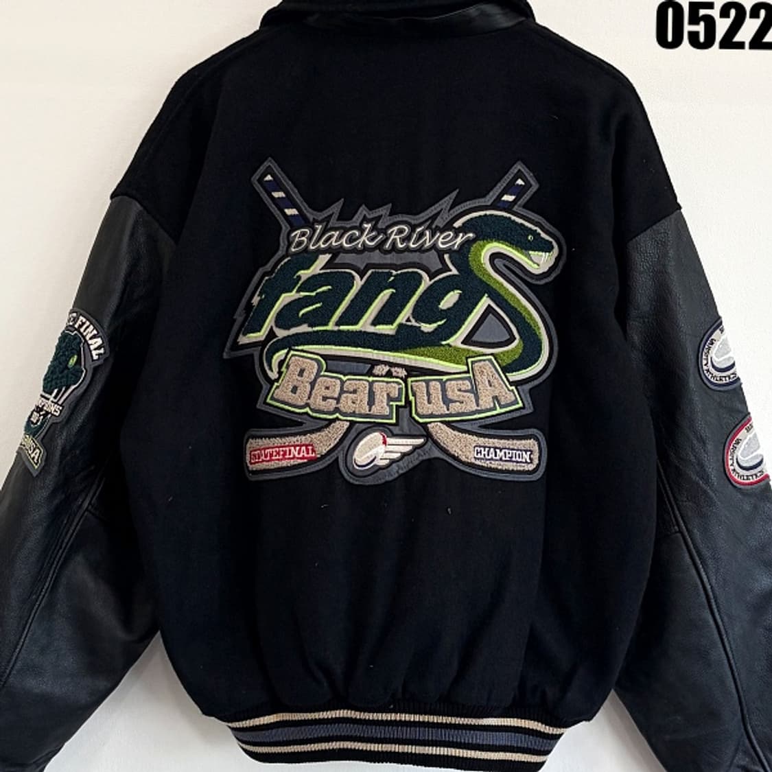 베어 USA 울 바시티 자켓 XL 0522 상품이미지10