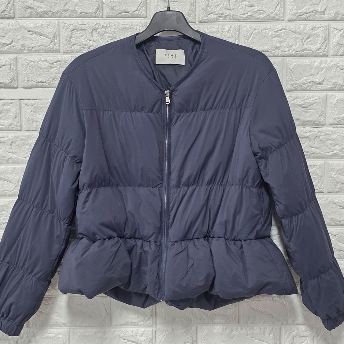 택포// 한섬 타임 Time1993 패딩 네이비 상품이미지1