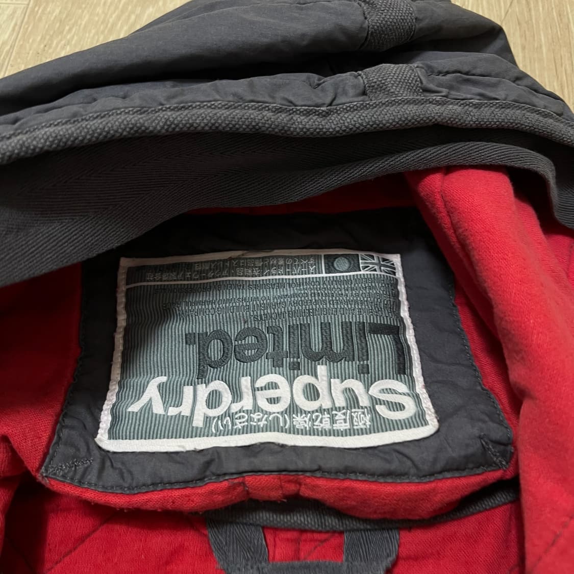 슈퍼드라이 재팬 리미티드 여성 후드 퀼팅자켓 M/95  상품이미지6