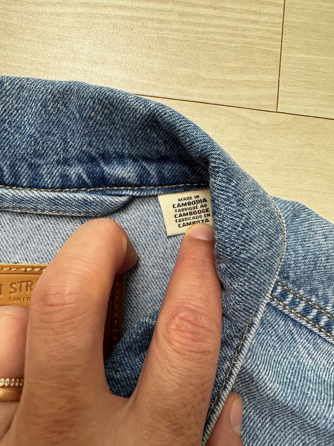 리바이스 데님 트러커 자켓 상품이미지3