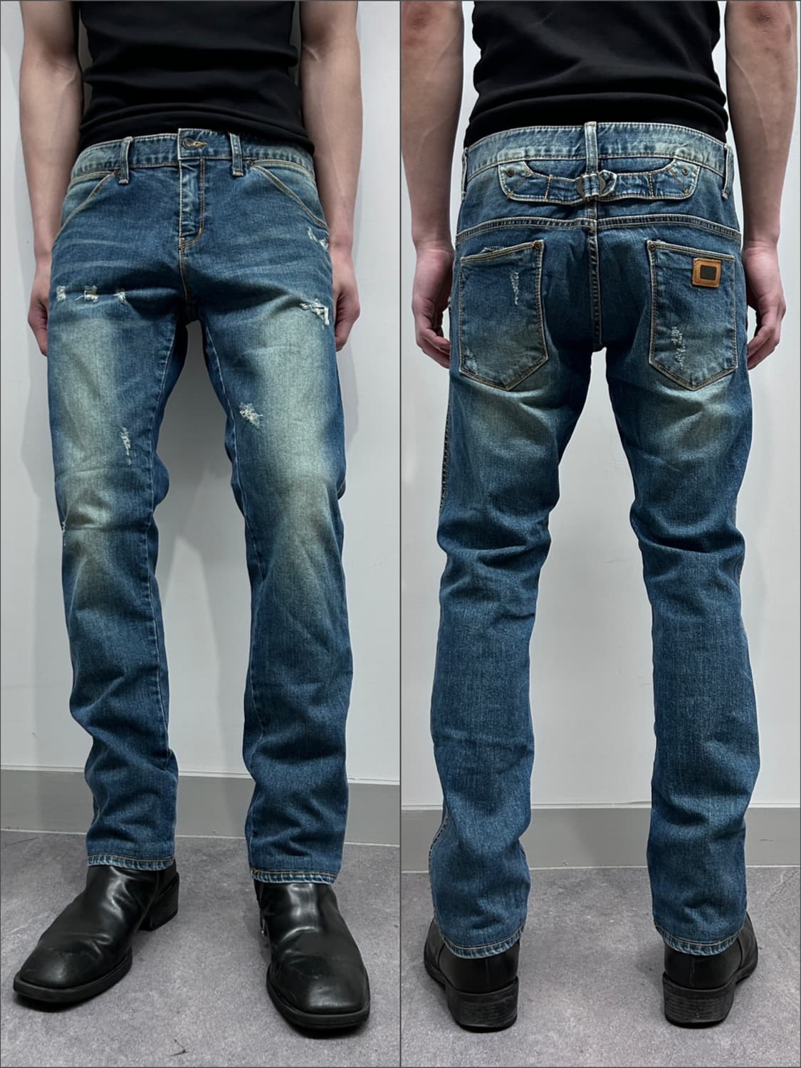 돌체앤가바나 신치백 슬림 스트레이트 데님 상품이미지1