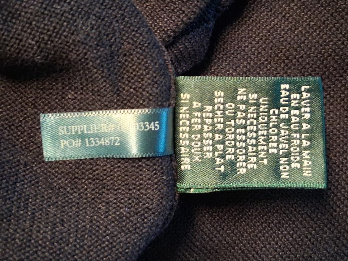 랄프로렌 보트넥 니트 원피스 상품이미지9