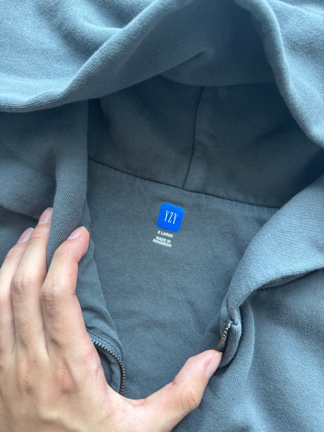 이지갭 후드집업 다크 그레이 XL 상품이미지3