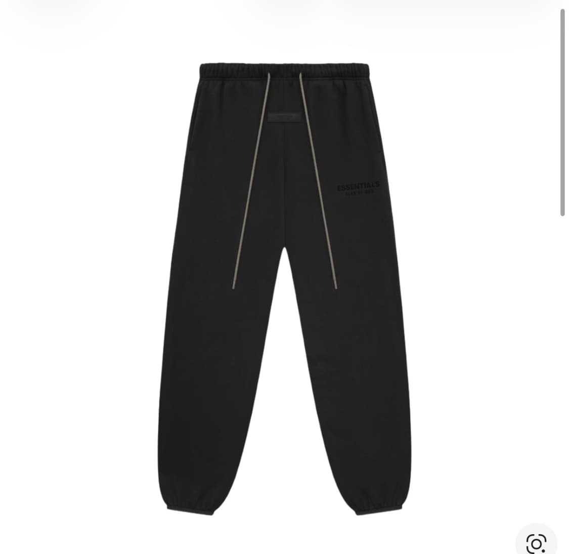 에센셜 스웨트팬츠 블랙 24ss 상품이미지1