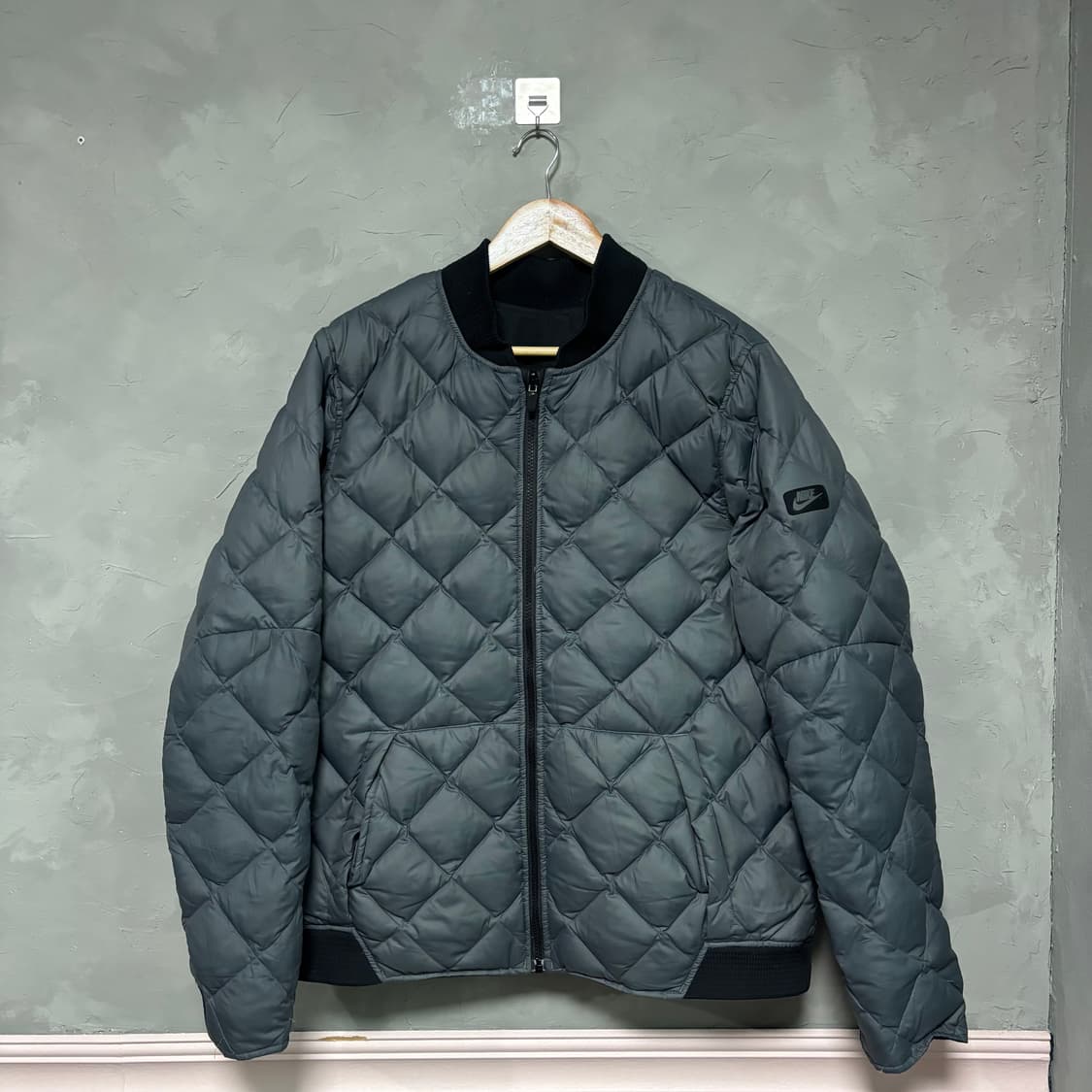 나이키 퀄팅 리버시블 양면 덕다운 패딩 자켓 상품이미지4