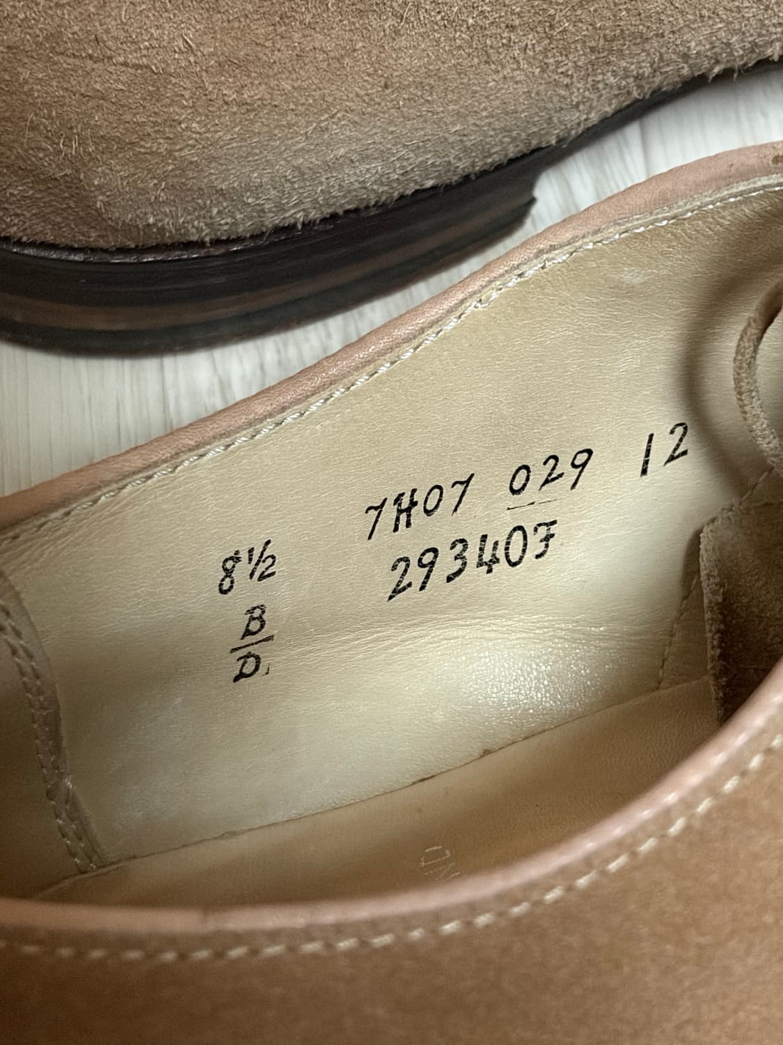 알든 스웨이드 더비 29430 8.5D 상품이미지4