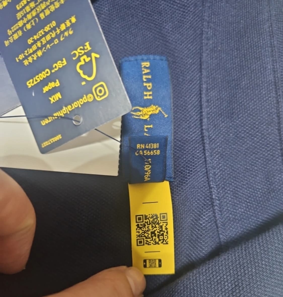 랄프로렌 옥스포드  니트 새상품 L 상품이미지3