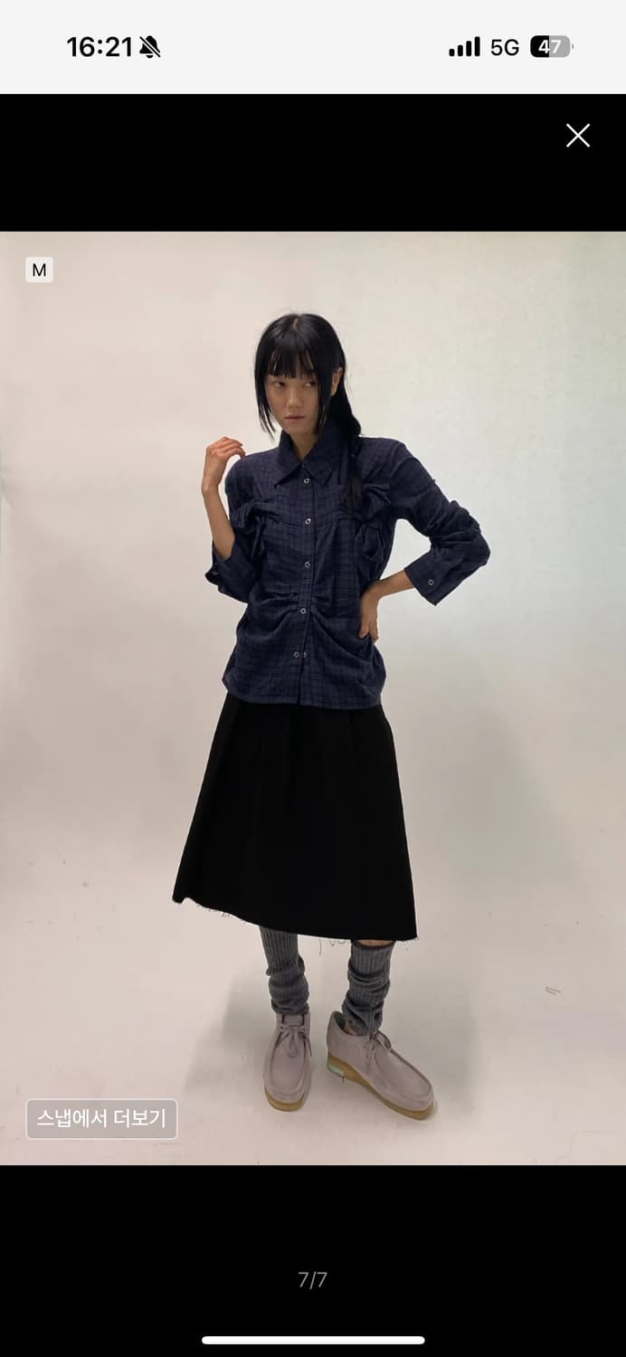 밀로 우먼 리본 타이 셔츠 상품이미지1