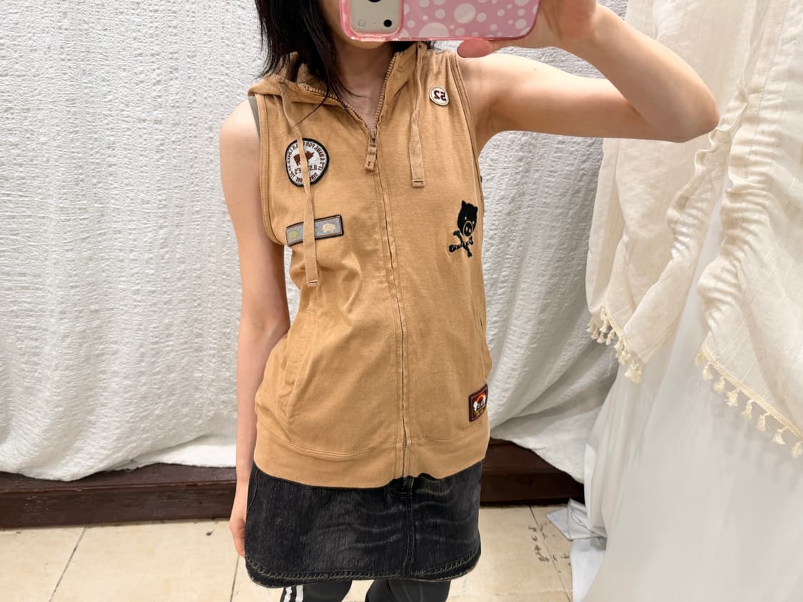 Printing mini skirt 상품이미지3