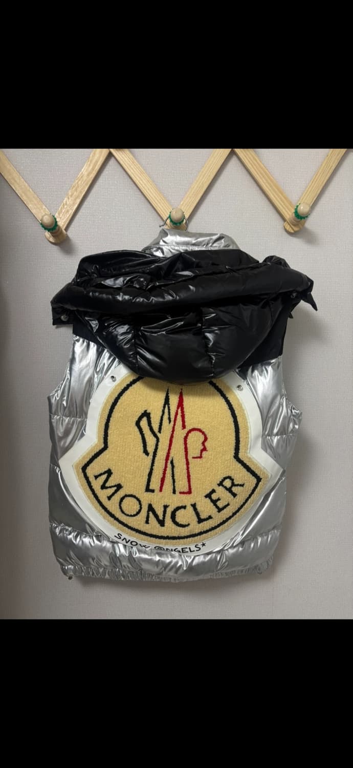몽클레어 실버 패딩 조끼 상품이미지2