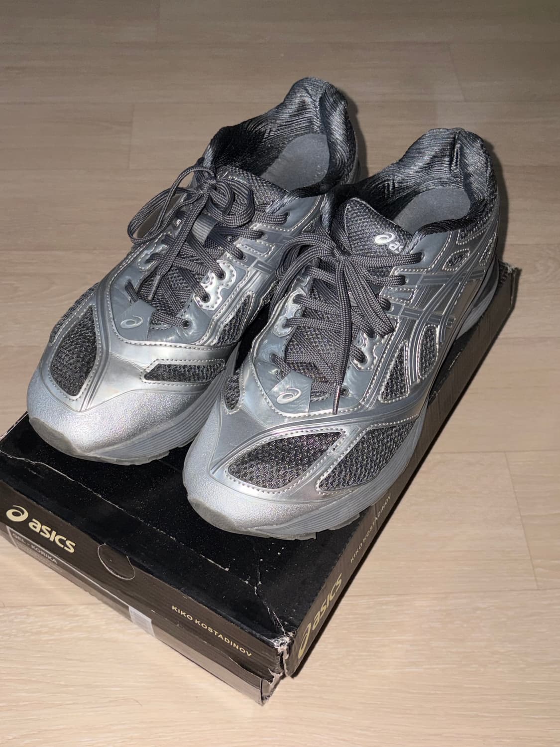 아식스X키코 젤코리카 실버 282.5 상품이미지1