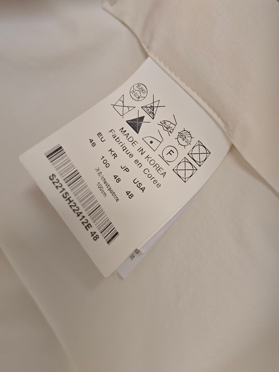 솔리드옴므 22ss 포켓 셔츠 48 상품이미지6