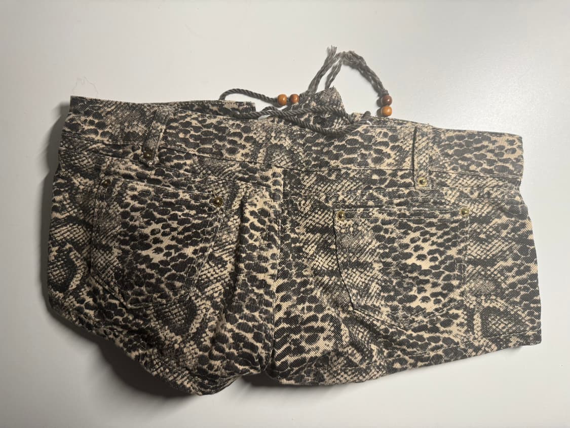호피 숏팬츠 상품이미지2