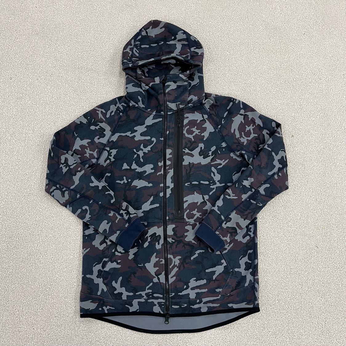 L 나이키 테크 플리스 카모 후드 집업 0129M2 상품이미지1