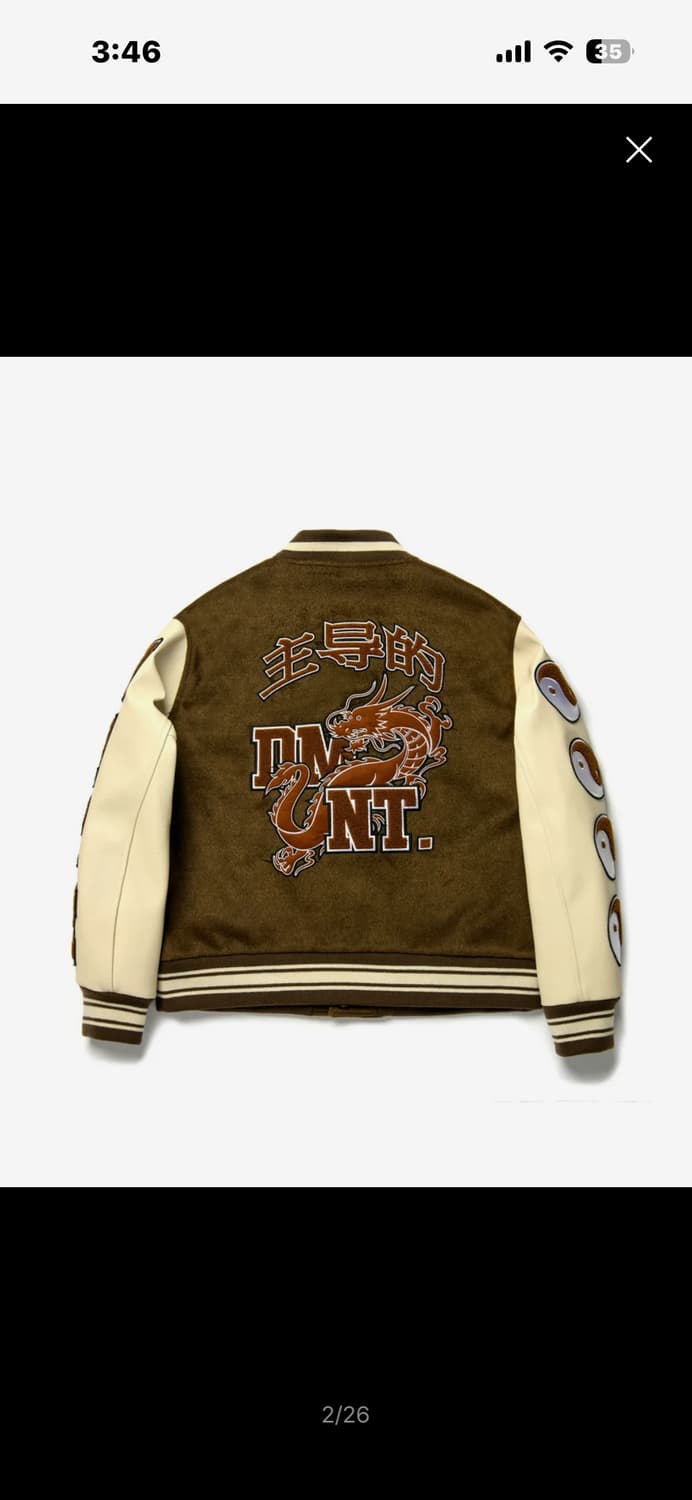 도미넌트 바시티 자켓 m 상품이미지2